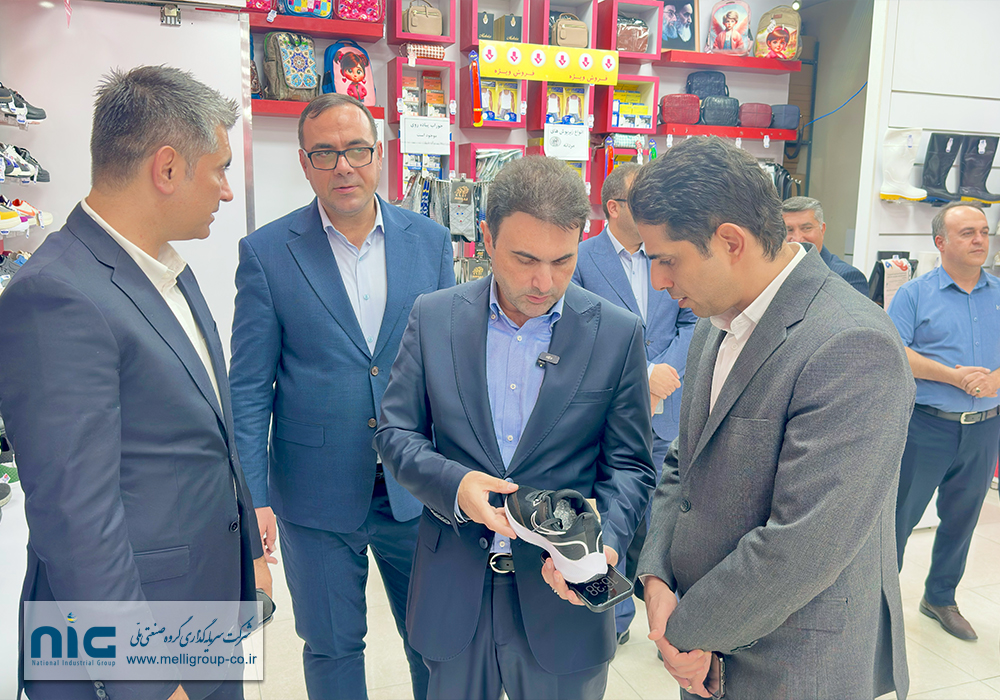 بازدید دکتر جعفری از فروشگاه 1307 تبریز