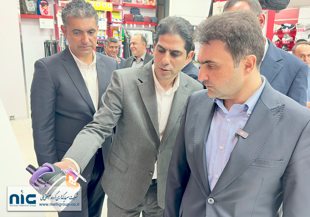 بازدید دکتر جعفری از فروشگاه 1307 تبریز